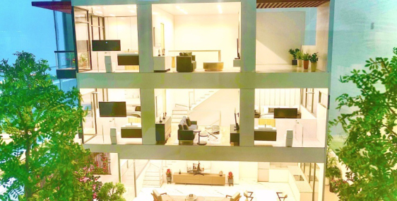 Nhà phố xây sẵn 1 trêt 2 lầu ngay cạnh Nhà Bè