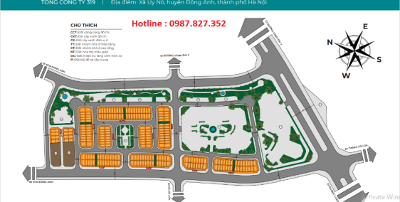Thông Tin Dự Án 319 Bộ Quốc Phòng - Khu Nhà Ở Uy Nỗ Đông Anh
