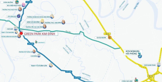 Bán đất nền dự án kim đính-kim thành-hải dương