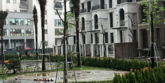 Bán biệt thự Tây Hồ Residence hướng Tây Bắc132m2 (4 tầng + 1 hầm) giá tốt