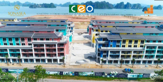 Suất ngoại giao căn Shophouse Sonasea mặt đường 24m, ưu đãi 8% và quà tặng 450 t