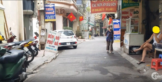 Bán nhà mặt phố Pháo Đài Láng, vỉa hè, ô tô, KD. 70m2 5T MT8m nhỉnh 9 tỷ