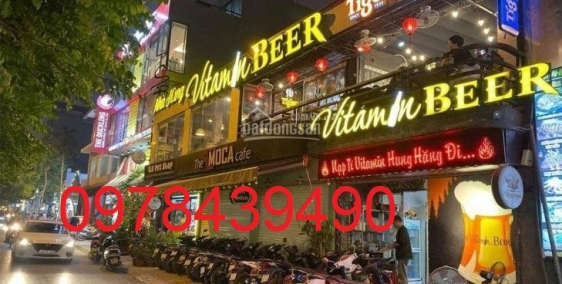 BÁN MẶT PHỐ ẨM THỰC QUẬN ĐỐNG ĐA NHÀ HÀNG LÔ GÓC 76M 0978439490