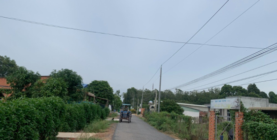 Bán đất 2 mặt tiền đường, có thổ cư gần công ty Brotex KCN Phước Đông, Tây Ninh,