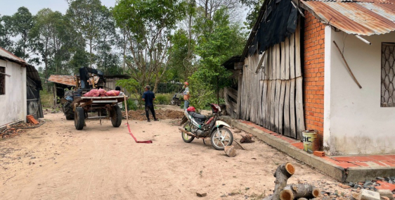 Đất  gần trường tiểu học Phước Trạch,Gò Dầu,Tây Ninh,sổ sẳn, 6x30m- 425 triệu.