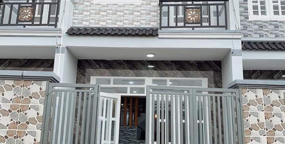 Nhà phố 1 lầu, 2pn, nhà mới dọn vào ở ngay, hẻm oto, sổ hồng từng căn