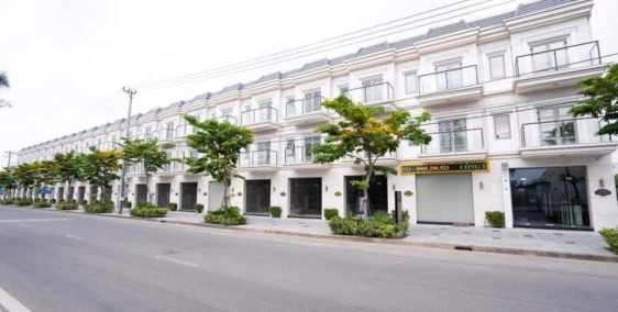 Nhà mặt tiền đường Mê Linh thuộc dãy shophouse Lavish Infinity