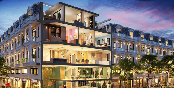 Shophouse Laimian đối diện chợ An Sương, tiềm năng sinh lời cao khi đầu tư