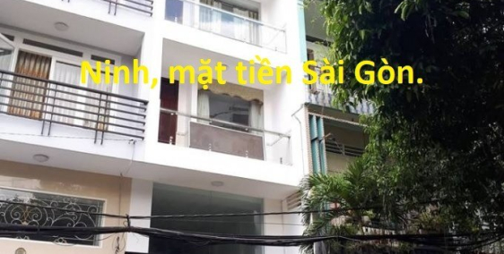 Nhà MT KD Ni Sư Huỳnh Liên, P10, Tân Bình, 50m2, 4 tầng. Ninh mặt tiền.