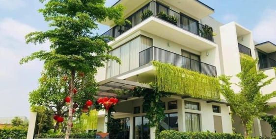 Nhà Phố Bình Dương 1 Trệt 2 Lầu, khu biệt lập & tiện ích Resort