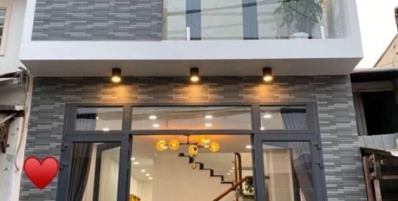 Bán gấp trong tuần: Nhà phố 1 lầu bên hông chợ Bình Chánh, có SHR, 3PN 2WC