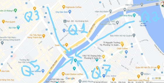 Bán nhà sổ hồng137/34B Bến Vân Đồn, P6, Q4, Dt: 3x7, 3 lầu