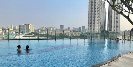 OT sunrise city view 1PN thích hợp để ở, làm văn phòng