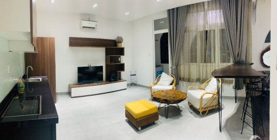 Căn hộ mini đủ nội thất giá rẻ 54m2 đường Lý Phục Man quận 7