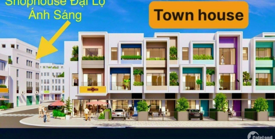 TownHouse ven hồ ánh sáng độc nhất tại Cần Thơ