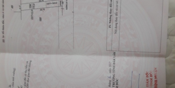 HẺM 90, NGẢ 5 - G.PHÓNG, TÂN LỢI, TP BMT, (5,0X33,7), ĐƯỜNG 12M, (15 triêu/m2)