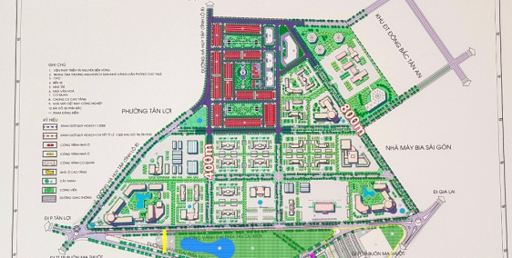 Đất nền sỏ đỏ trung tâm hành chính mới Buôn Ma Thuột – KDC mới Hà Huy Tập