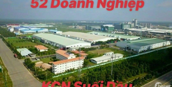 Điểm Nhấn Của Gía Trị ,Đất ven KCN Suối Dầu Dt lớn ,giá rẻ ,phù hợp làm xưởng