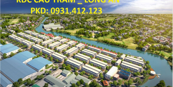 ĐẤT NỀN KDC CẦU TRÀM CÁCH BÌNH CHÁNH 5KM GIÁ CHỈ 17TR/M2, LH 0931.412.123