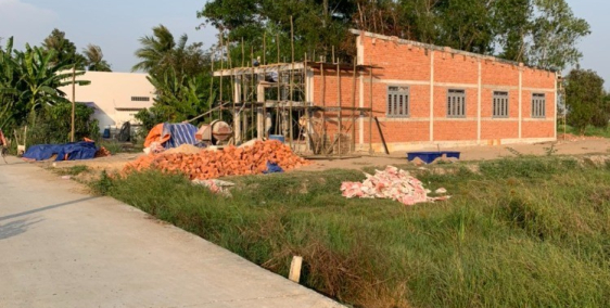 Bán đất mặt tiền Cây Mắm, Long Cang, Cần Đước, Long An, diện tích 5x30, 1.3 tỷtl