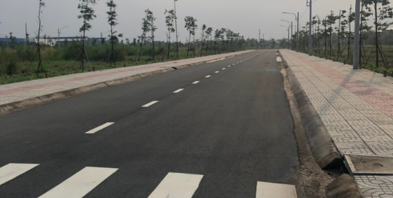 Đất nền Long An giáp Bình chánh Đối diện KCN Hải Sơn Ngay MT TL 10 giá 17tr/m2