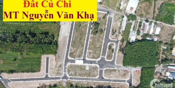Đất Củ Chi Tân An Hội. Đất đẹp. Vuông vức. Liên hệ TPKD để được tư vấn.