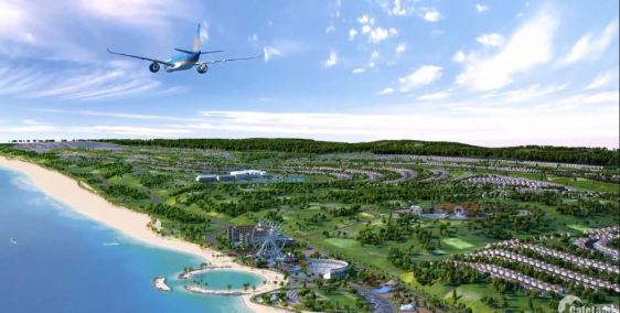 BÁN ĐẤT 2 MẶT TIỀN GẦN BIỂN, SÂN BAY PHAN THIẾT DT 532.7M2 PHƯỜNG HÀM TIẾN