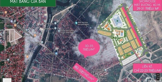 bán đất thị xã từ sơn bắc ninh