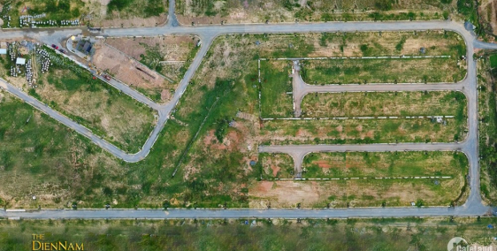 Bán lô góc 2 mặt tiền đường lớn 13,5m và 11,5m dự án Làng Điện Nam