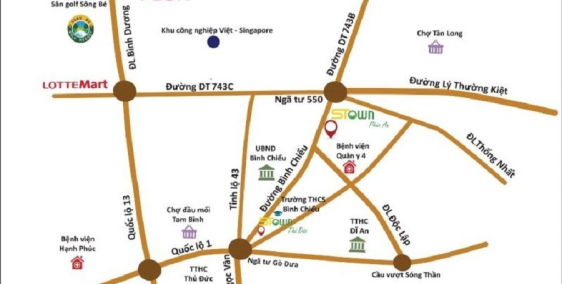 Chính Chủ Bán Căn Hộ Cao Cấp STOWN PHÚC AN TX. Dĩ An Bình Dương 2PN