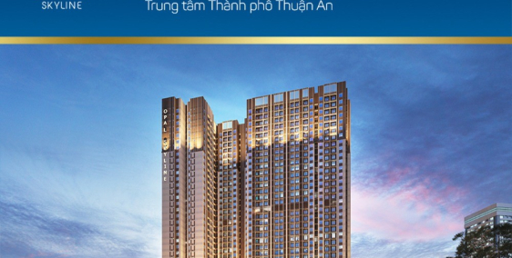 Căn Opal Skyline 2 PN 2WC view Aeon Mall cực đẹp - giá tốt để mua đầu tư hoặc ở