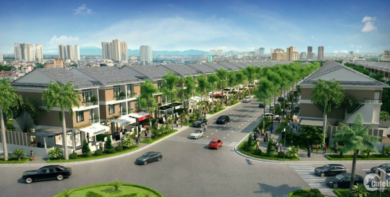 Nhà phố liền kề ngay mặt tiền quốc lộ 1A