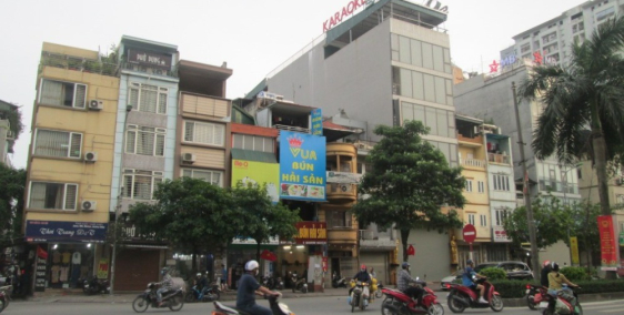 CC bán nhà mặt phố Kim Đồng, Tân Mai hai mặt đường 123m2x5T chỉ 24.68 tỷ