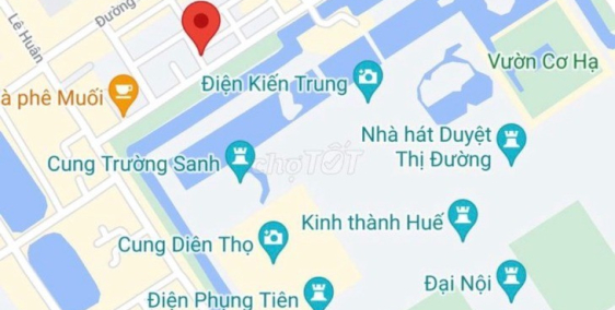 Nhà 122m2 -8.3 ty mặt tiền đắc địa đường Đặng Thái Thân đối diện hoàng cung Huế