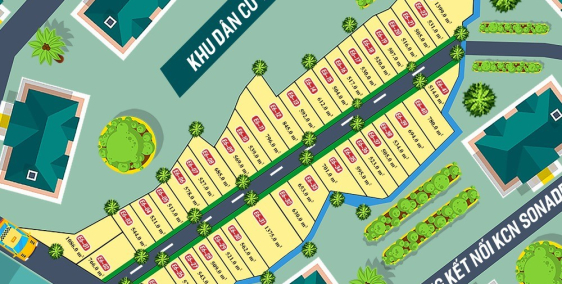 Đất nền Phú Mỹ 500m-800m giá 1,9tr/m, sổ hồng từng lô