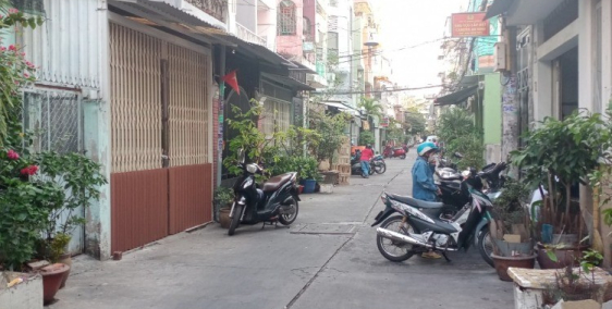 RẤT RẺ --Bán nhà HXT 6m Hàn Hải Nguyên p9 Q11 (3,5x17,6m) Trệt, 1 lầu. 6,8 tỷ TL