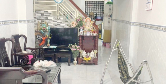 Bán nhà mới 1 lầu 40m2 hẻm 181 Âu Dương Lân Phường 2 Quận 8