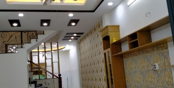 Nhà Nguyễn Oanh 70m2(5x14), 4 tầng full nội thất, Ô tô chạy vèo vèo ,  6.5 tỷ TL