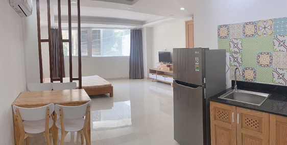 Cho thuê căn hộ đường Bành Văn Trân gần công viên Lê Thị Riêng