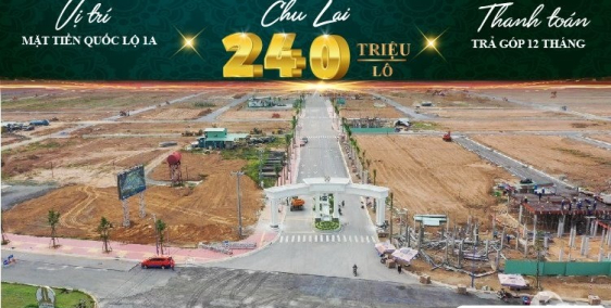 Chỉ 240 triệu. Sở hữu ngay đất nền Sân bay dự án DB Complex. Chiết khấu 10%