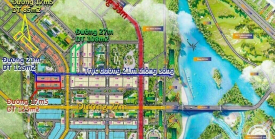 Dự án ven biển Đà Nẵng Giai Đoạn f0  trục đường 27m - 33m