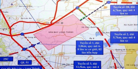 TRƯỚC CƠN SỐT ĐẤT LONG THÀNH DO SÂN BAY KHỞI CÔNG - ĐẦU TƯ DỰ ÁN NÀY LÃI ĐẬM - C