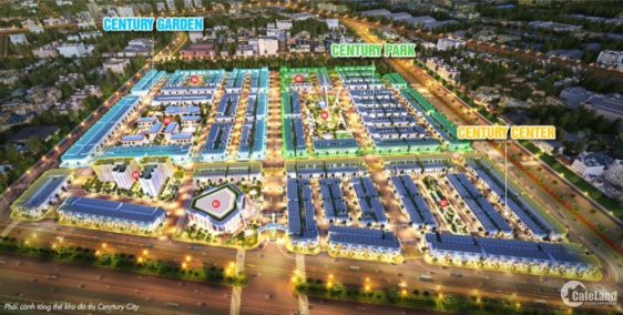 Còn 2 Suất Nội Bộ Tại Century City Phân Khu Mới, Chiết Khấu 22% + 2 Cây Vàng Sjc