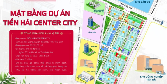 Dự án Tiền Hải CENTER CITY - Thái Bình