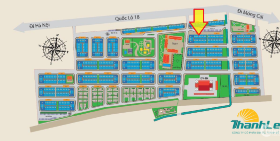 Bán 2 ô vị trí đẹp-đắt giá không khác gì trục 21m-ngay đầu Dự án Km8 Quang Hanh