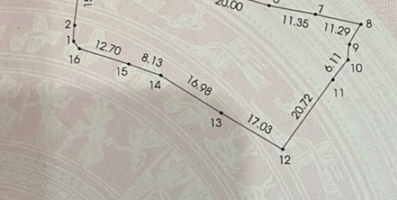 Gần 2 sào đất tại trung tâm thị trấn đất đỏ, huyện đất đỏ cần bán.