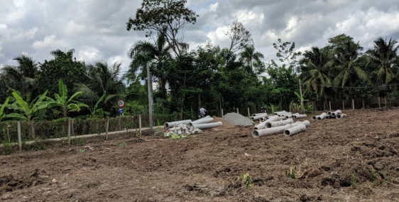 Cần bán lô đất tại Xã Trung An, Tp Mỹ Tho, diện tích 6*19 full thổ