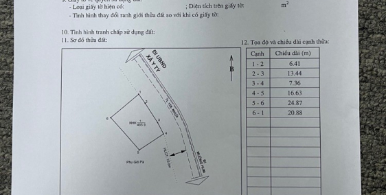 Bán lô đất 495.9m2 Thôn Nhìu Cồ San, xã Y Tý , Bát Xát, Lào Cai cực đẹp!