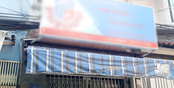 Cho thuê nhà 2 lầu mặt tiền hẻm 141 đường Tám Danh P4 Q8