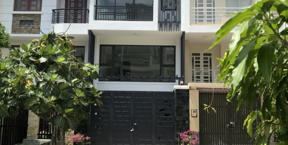 Bán nhà xây mới 1 trệt 3 lầu KDC Xây Dựng 5 đối diện Merita Khang Điền. DT